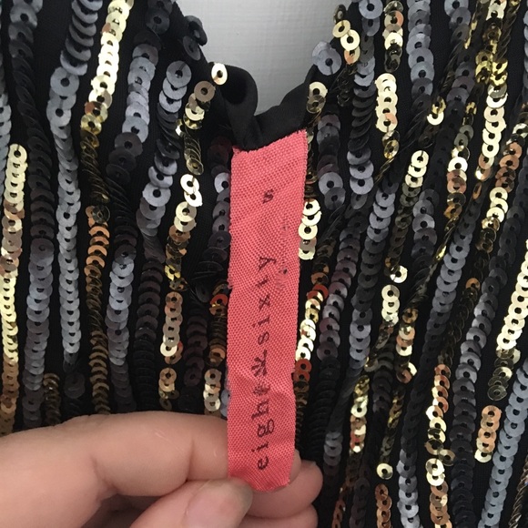 Eight Sixty Sequin Mini Dress - Picture 4 of 4